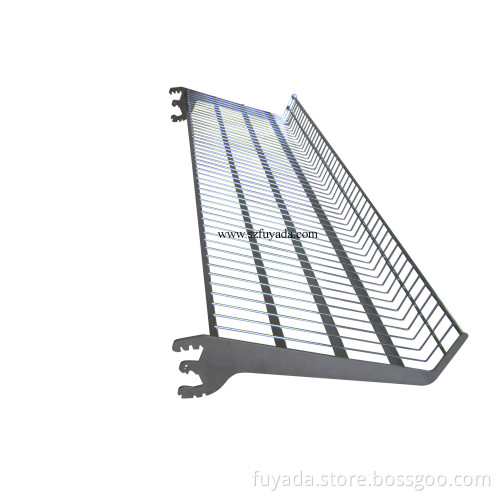 Chrome Plating Wire Shelf with Bracket (0196)